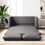 Maisonchic - canap� - lit 2 en 1, canap� convertible, canap� fixe gris 112x174x55 cm similicuir lodw51598 ...