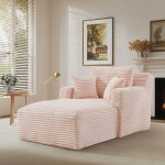 Canap� lit 3 en 1 m�ridienne et inclinable, velours c�tel� confortable - pr�t � l'emploi, id�al petit ...