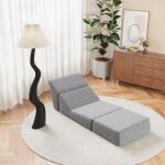 Canap� - lit compact pour adulte, canap� pliable avec matelas pliant, chaise longue convertible, canap� ...