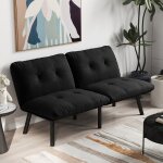 Canapé lit convertible 2 places ? sofa moderne pliable style futon avec fonction couchage, solution gain ... Canapé lit convertible 2 places ? sofa moderne pliable style futon avec fonction couchage, solution gain ...