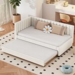 Hauss spole - canap� lit gigogne 90x200cm, lit simple, canap� lit, lit pour adultes, enfants et adolescents, ...