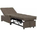 Canap� - lit gris fonc� 67 x 194 x 38 cm cuir su�d� faux vidaxl