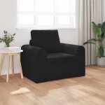 Canap� - lit noir 98 x 71 x 83 cm velours vidaxl