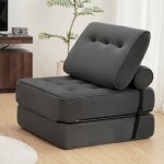 Canap� - lit pliable 3 en 1, convertible en lit, fauteuil - lit avec coussins, canap� - lit confortable, ...