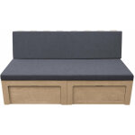 Canapé - lit sommier à latte en bois contreplaqué sofa clic - clac pour camping - car caranave van aménagé ... Canapé - lit sommier à latte en bois contreplaqué sofa clic - clac pour camping - car caranave van aménagé ...