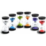 6 couleurs sablier set 1min / 3min / 5min / 10min / 15min / 30min dcoration horloge minuterie pour enfants ...