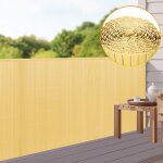Canisse en pvc, paravent de jardin, piscines, palissade en pvc résistant aux uv bambou 100 x 400cm - ... Canisse en pvc, paravent de jardin, piscines, palissade en pvc résistant aux uv bambou 100 x 400cm - ...