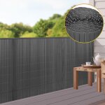 Swanew - canisse en pvc, paravent de jardin, piscines, palissade en pvc résistant aux uv gris 140 x 800cm ... Swanew - canisse en pvc, paravent de jardin, piscines, palissade en pvc résistant aux uv gris 140 x 800cm ...