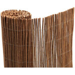 Canisse rouleau en osier naturel longueur 3m x h 1m