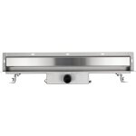 Bernstein - caniveau de douche design acier inoxydable drain de douche réglable - 5x100x5cm (hxlxp) - ... Bernstein - caniveau de douche design acier inoxydable drain de douche réglable - 5x100x5cm (hxlxp) - ...