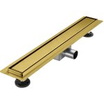 Kroos � - caniveau de douche en inox dor� bross� - 700 mm