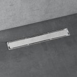Doporro - caniveau de douche italienne extra plate chromé en inox 50 cm drain de sol à carreler avec ... Doporro - caniveau de douche italienne extra plate chromé en inox 50 cm drain de sol à carreler avec ...