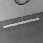 Doporro - caniveau de douche italienne extra plate chromé en inox 80 cm drain de sol à carreler avec ... Doporro - caniveau de douche italienne extra plate chromé en inox 80 cm drain de sol à carreler avec ...