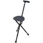 Canne / tabouret multifonctionnel, sp�cialement con�u pour les personnes �g�es, avec lumi�re led, ne ...