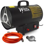 Canon  chaleur au gaz 15 kw warm tech