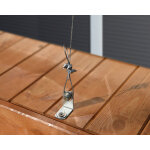 Canopia kit d'ancrage pour serre et abri de jardin argent Canopia kit d'ancrage pour serre et abri de jardin argent