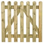 Capaldo - clture porte en bois 100xh100 cm 'polly 11' pour cltures jardin extrieur