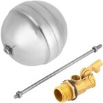Capteur d'eau en laiton de robinet à flotteur d'eau en laiton de robinet à flotteur dn15 g1 / 2 pour ... Capteur d'eau en laiton de robinet à flotteur d'eau en laiton de robinet à flotteur dn15 g1 / 2 pour ...