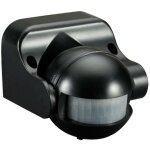 Capteur infrarouge de corps humain detecteur de mouvement ext�rieur, distance d�tection 12 m en champ ...