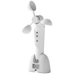 Capteur m�t�o sans fil pour stores ext�rieurs, 11x9x22cm - mesure vent / soleil pour automatisation stores ...