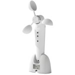 Capteur solaire, capteur de vent �lectrique, station m�t�o, capteur ext�rieur, moniteur de vent, moniteur ...