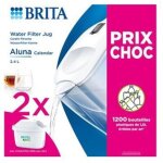 Carafe filtrante brita aluna calendar 2 mois maxtra pro blanche - 2, 4l