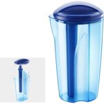 Carafe � infusion pour boissons tomado metaltex bleu