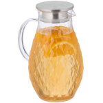 Carafe en verre avec couvercle 2 l