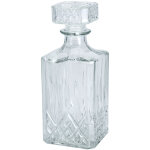 Carafe en verre traditionnel avec bouchon 900ml Carafe en verre traditionnel avec bouchon 900ml