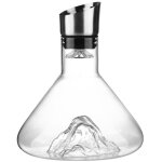 Carafe � vin rouge - carafe � d�canter iceberg - cadeau de vin rouge - avec filtre a�rateur - 1500ml