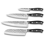 Carbon - set 4 couteaux de cuisine