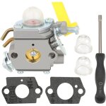 Compatible avec le carburateur c1u - h60 avec outil de rglage du joint, ampoule d'amorage pour dbroussaille ...