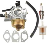 Compatible avec carburateur carb avec filtre � carburant bougie d'allumage pour moteur honda gx390 gx ...
