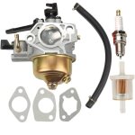 Compatible avec carburateur carb avec filtre  carburant bougie d'allumage pour moteur honda gx390 gx ...
