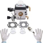 Carburateur carb pour le taille - haie hs45 stihl fs38 fs45 fs46 fs55 fs55r km55 hl45 km55r livr� avec ...