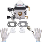 Carburateur carb pour le taille - haie hs45 stihl fs38 fs45 fs46 fs55 fs55r km55 hl45 km55r livr� avec ...