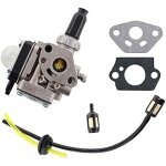 Carburateur pour d�broussailleuse moteur kawasaki th43 th48 tondeuse � gazon avec universel filtre � ...