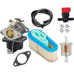 Carburateur, avec filtre � air 36356, vanne d'arr�t, filtre � carburant, ligne d'alimentation, pour tecumseh ...