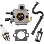 Carburateur avec filtre � air pour tron�onneuse stihl 034 034av 036 ms340 ms360 pi�ce de rechange zama ...