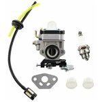 Carburateur et filtre � essence de 11mm avec bougie d'allumage pour al - ko alko d�broussailleuse bc410 ...