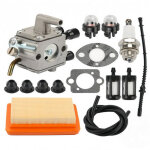 Carburateur fs250 pour d�broussailleuse stihl fs120 fs200 fs250 fs300 avec bobine d'allumage 4134 400 ...