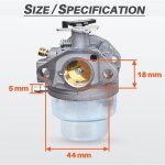 Carburateur pour honda gcv160 gcv135 gc160 gc135 gcv160 - ohc moteur et tondeuse, jrisbo accessoires ...