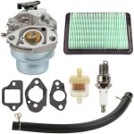 Carburateur avec joint de bougie kit de filtre � air de carburant remplacement pour honda gcv160 gcv160a ...