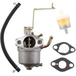 Carburateur avec joint de durite de filtre � essence pour groupes �lectrog�nes einhell et650 et 650 et950 ...