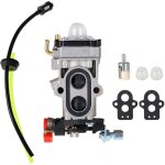 Carburateur kit pour husqvarna 350bt 180bt 180bf red max ebz8000 ebz8050 ebz8001 souffleur de feuilles, ...
