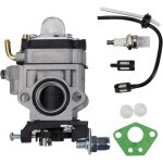 Carburateur compatible avec moteur de tondeuse � gazon 52cc 49cc 43cc 40cc carburateur gx35, kit carburateur ...