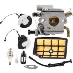 Carburateur ms200 pour tron�onneuse stihl ms200 ms200t 020t 020, xu, de remplacement 11291200653, ms200t ...