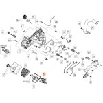 Carburateur original oleomac pour tron�onneuse gst 360 2318658cr