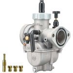 Carburateur pe19 mm pour moteur de moto � bride 100 cc - 125 cc avec gicleur