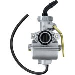 Carburateur pz20 20 mm avec soupape manuelle pour mini - motos 4 temps 50cc, 70cc, 90cc, 110cc et 125cc ...